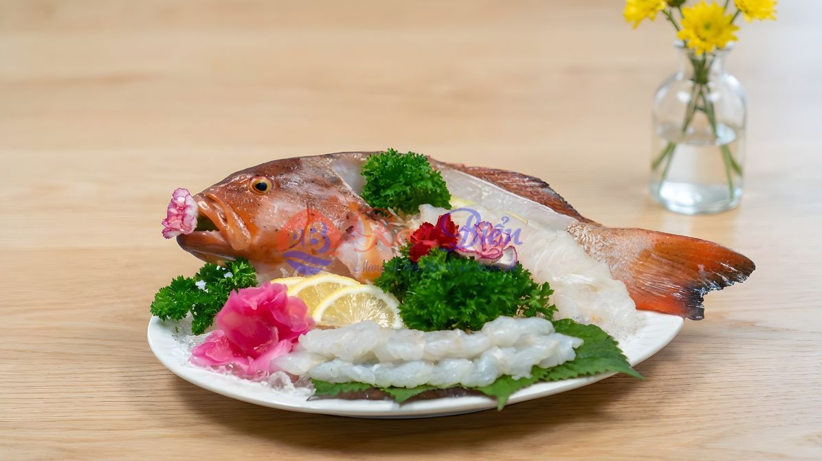 Cá Mú Đỏ Sashimi